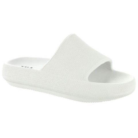 Lexa Open Toe Slip On Flatform Sandals