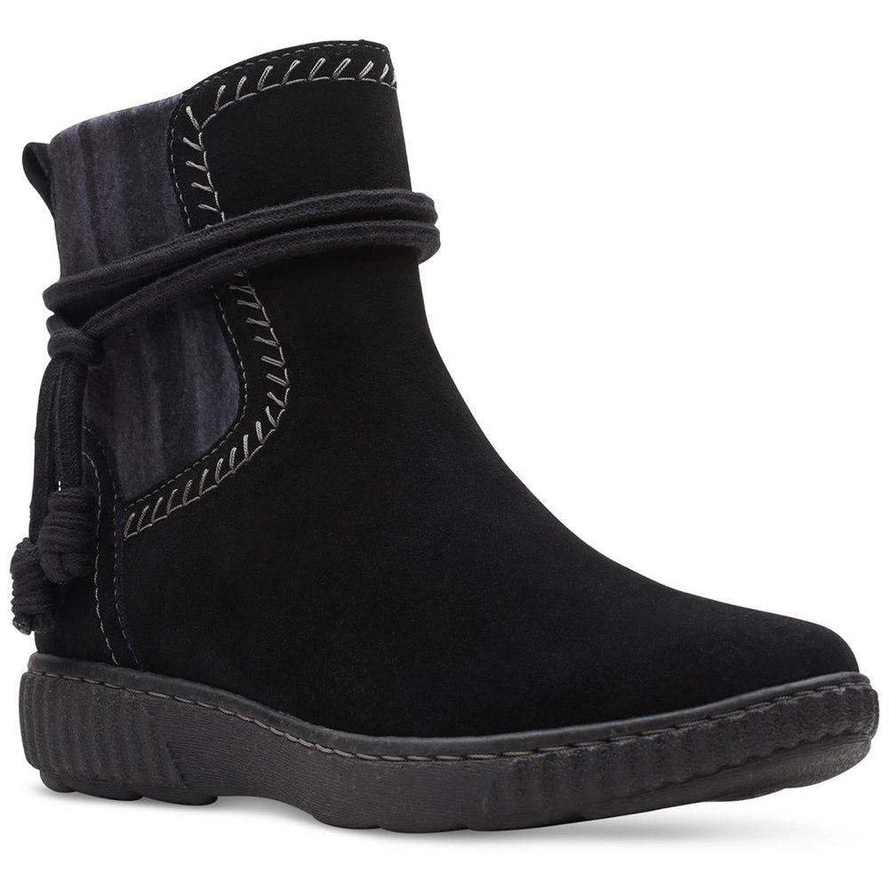 Caroline Lily Suede Booties