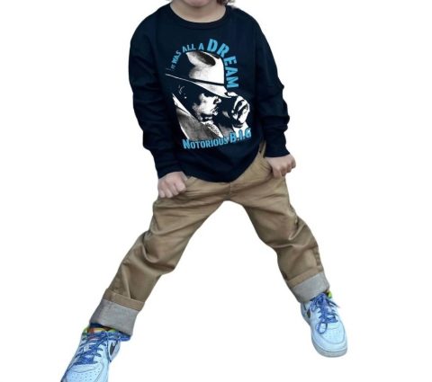 Biggie Smalls Long Sleeve Tee In Black 7670817062972