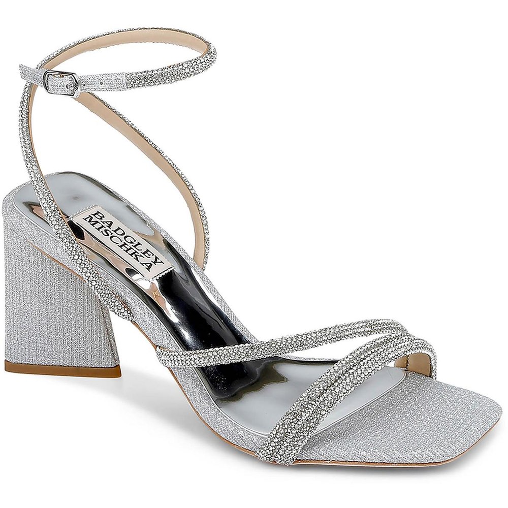 Freedom Open Toe Ankle Strap Heels