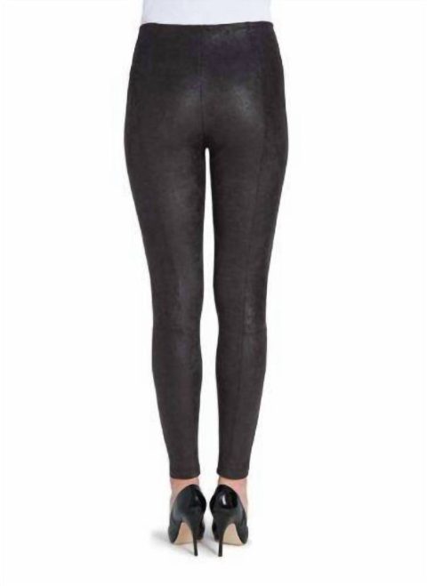 Buff Suede Legging -Xl In Black
