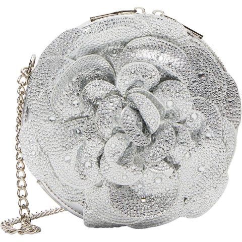 The Rose Knows Cross Faux Leather Shoulder Handbag