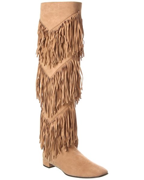 Roger Vivier Suede Over-The-Knee Boot 7765058715708