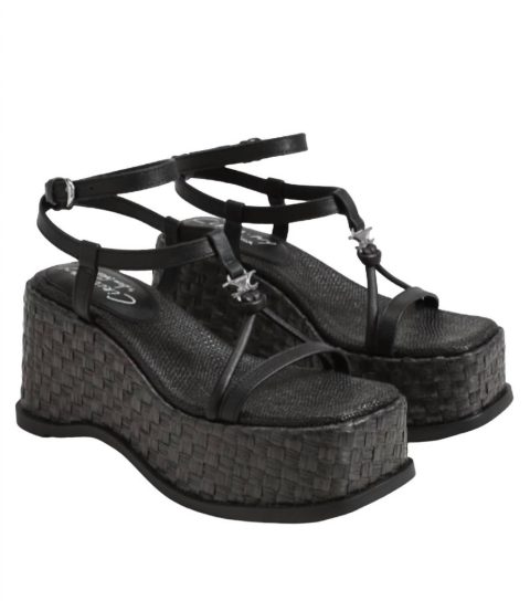 Women’s Odette Sandal In Black 7765058945084