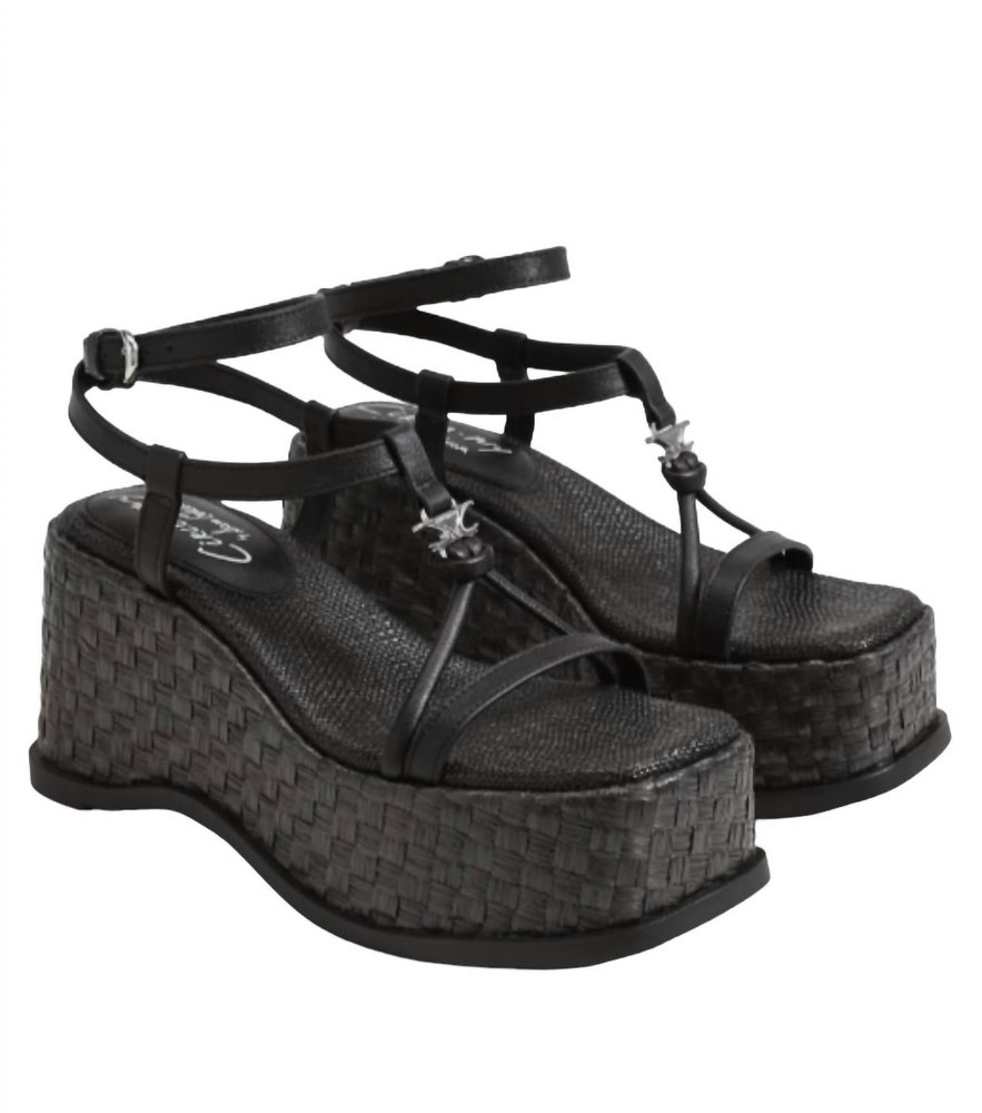 Women’s Odette Sandal In Black 7765058945084