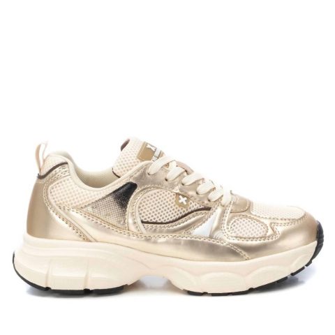 Women’s Lace Closure Sneakers In Gold 7765075132476