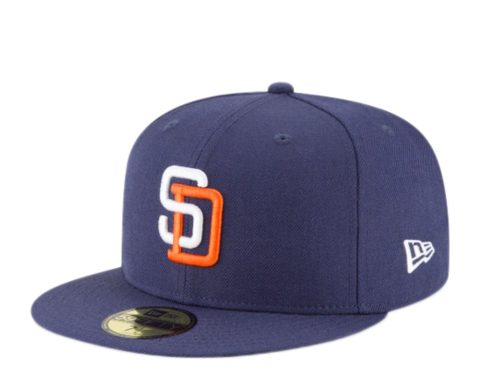 New Era 59Fifty MLB San Diego Padres 1991 Cooperstown Fitted Navy Hat 11590959 7676475965500