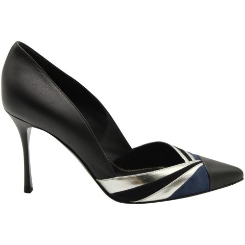 Sergio Rossi Pumps in Multicolor Leather 7765077327932
