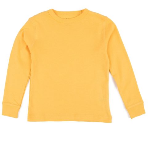 Kids Long Sleeve T-Shirt Classic Solid Color
