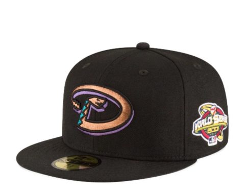 New Era 59Fifty MLB Arizona Diamondbacks 2001 World Series Fitted Hat 11783659 7676476653628