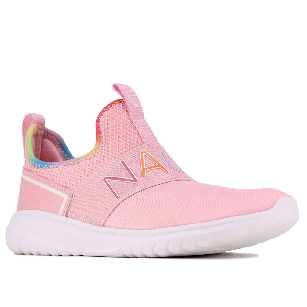 Nautica Girls’ Logo-Strap Sneaker