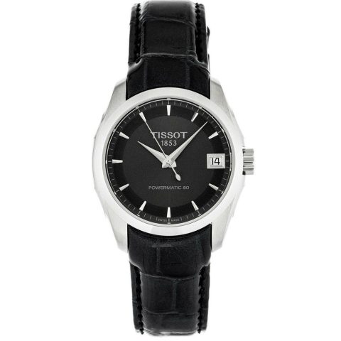 Tissot Women’s Couturier Black Dial Watch