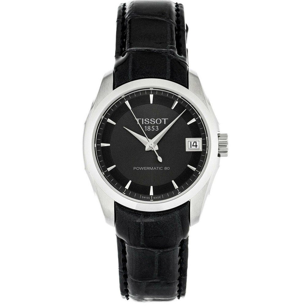 Tissot Women’s Couturier Black Dial Watch