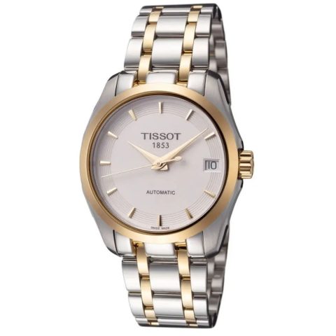 Tissot Women’s Couturier White Dial Watch