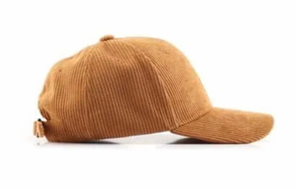 Corduroy Baseball Hat In Tan 7765088698428