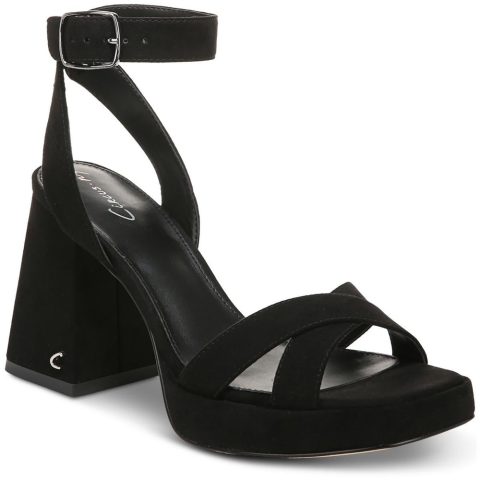 Kaitlyn Buckle Ankle Strap Heels