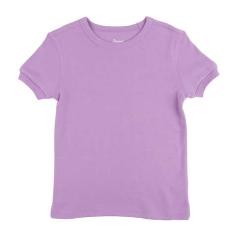 Kids Short Sleeve T-Shirt Classic Solid Color