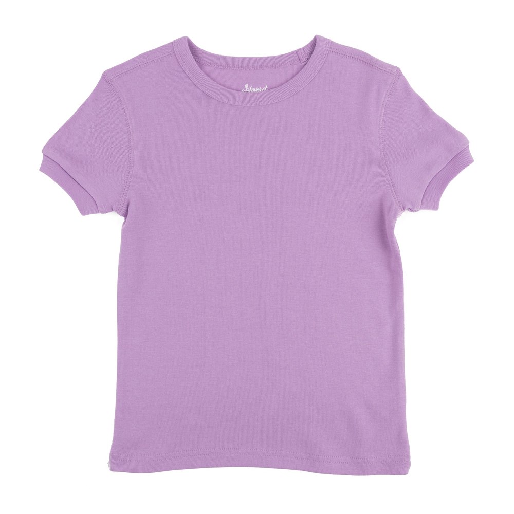 Kids Short Sleeve T-Shirt Classic Solid Color