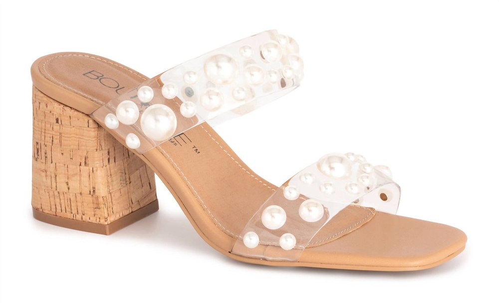 Women’s Divine Heels In Clear Pearls 7765103673404