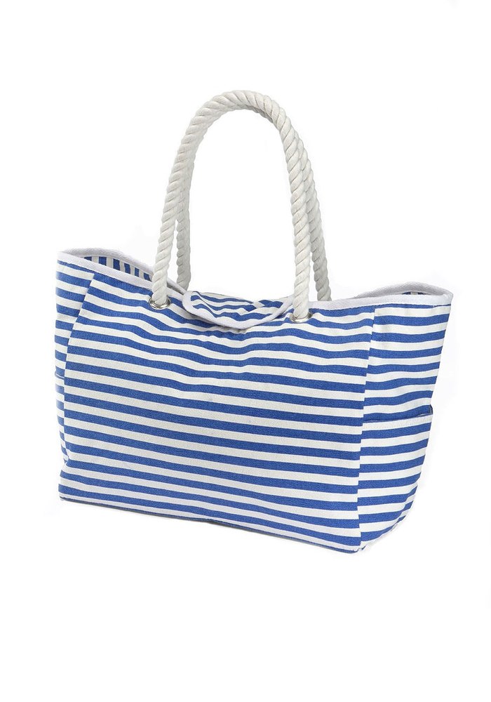 LASCANA Women’s Striped Tote Bag 7766130065468