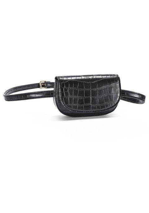 LASCANA Women’s Croc Embossed Belt Bag 7766132326460