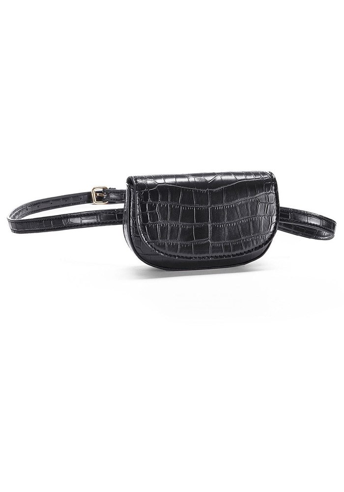 LASCANA Women’s Croc Embossed Belt Bag 7766132326460