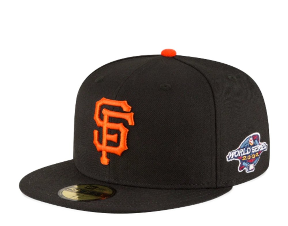 New Era 59Fifty MLB San Francisco Giants 2002 World Series Fitted Hat 11783649 7676490678332
