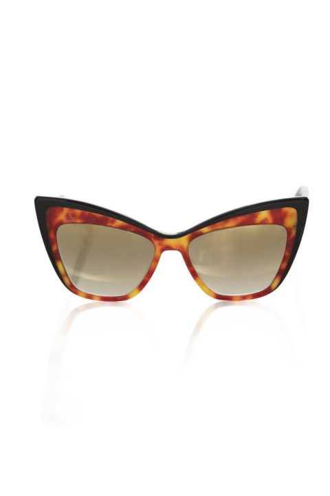 Frankie Morello Elegant Tortoiseshell Cat Eye Women’s Sunglasses