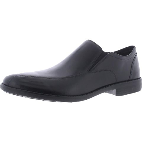 Clarks Birkett Step Leather Cushioned Slip On Loafers