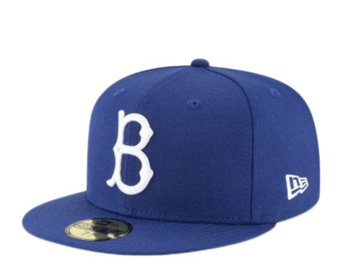 New Era 59Fifty MLB Brooklyn Dodgers 1949 Cooperstown Fitted Blue Hat 11590983 7676490973244
