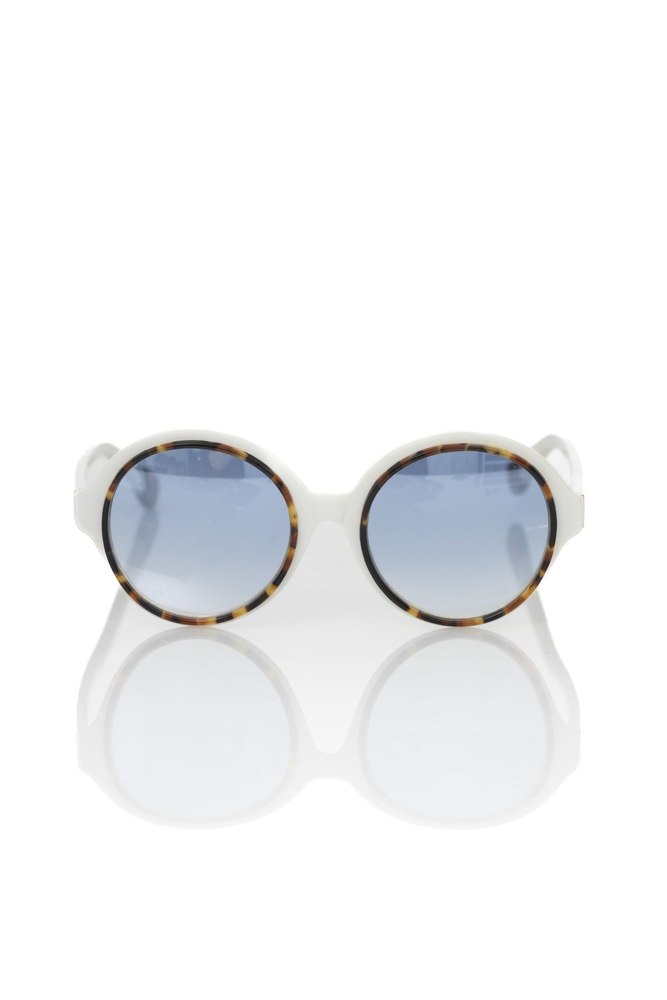 Frankie Morello Chic Round Sunglasses with Turtle Women’s Accents