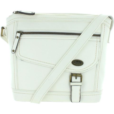 Ambern Faux Leather Pouch Crossbody Handbag