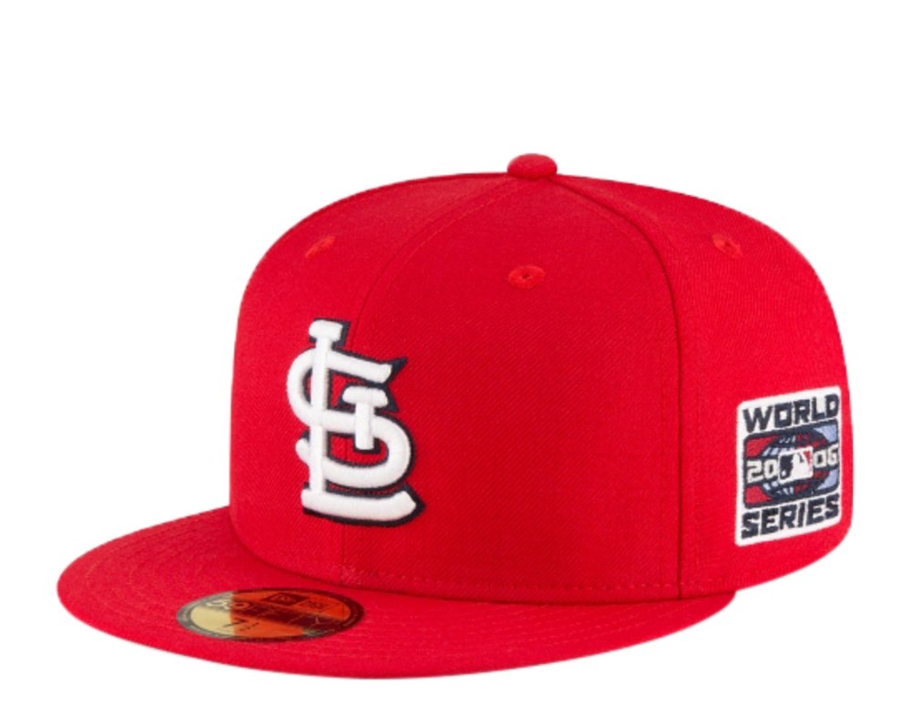 New Era 59Fifty MLB St. Louis Cardinals 2006 World Series Fitted Hat 11783648 7676490121276