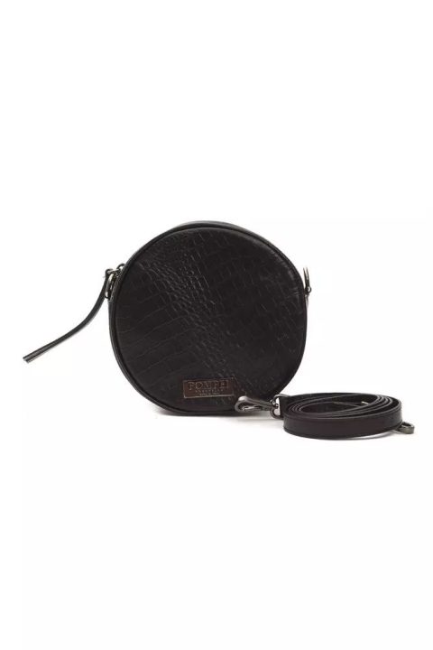 Pompei Donatella Elegant Leather Oval Crossbody Women’s Perfection