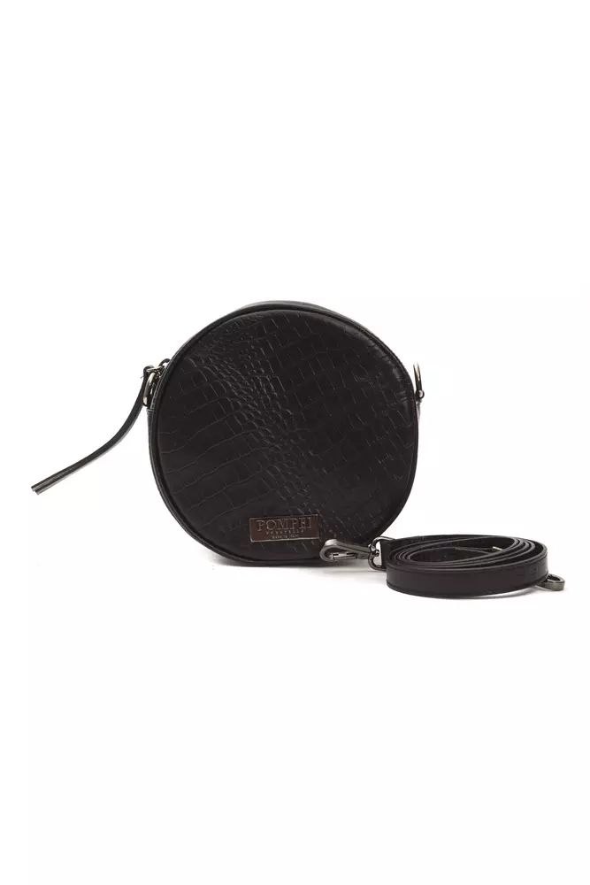 Pompei Donatella Elegant Leather Oval Crossbody Women’s Perfection