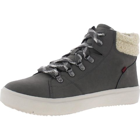 Dr. Scholl’s Weekend Faux Fur Trim Lace-Up Sneaker Booties