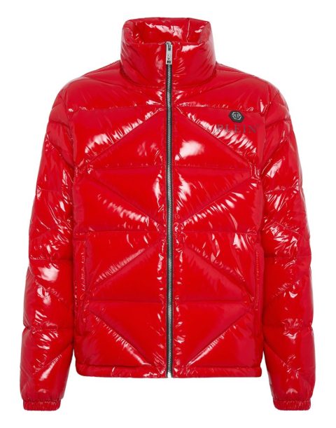 Quilted Down Jacket Hexagon 7676507127868
