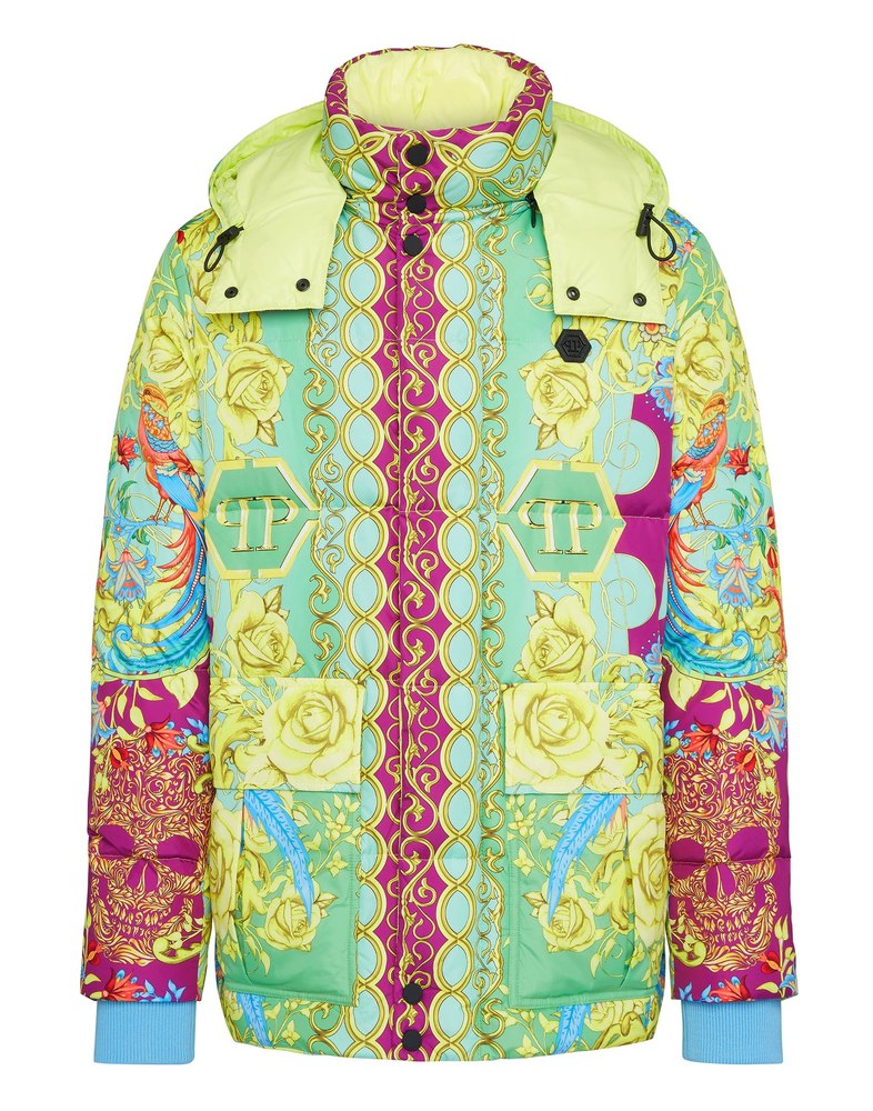 Nylon Jacket print New Baroque 7676507193404