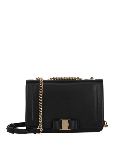Vara Bow Smooth Leather Shoulder Bag 7329913897020