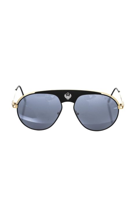 Frankie Morello Sleek Smoke Shield Men’s Sunglasses