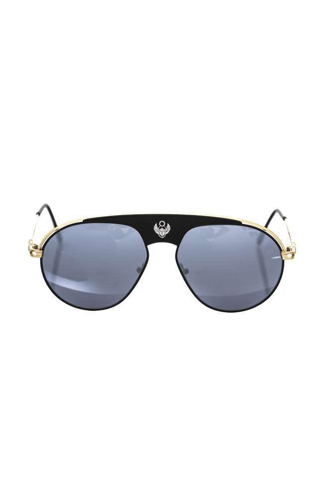 Frankie Morello Sleek Smoke Shield Men’s Sunglasses