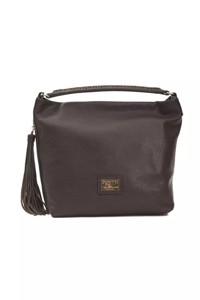 Pompei Donatella Chic Leather Shoulder Women’s Bag