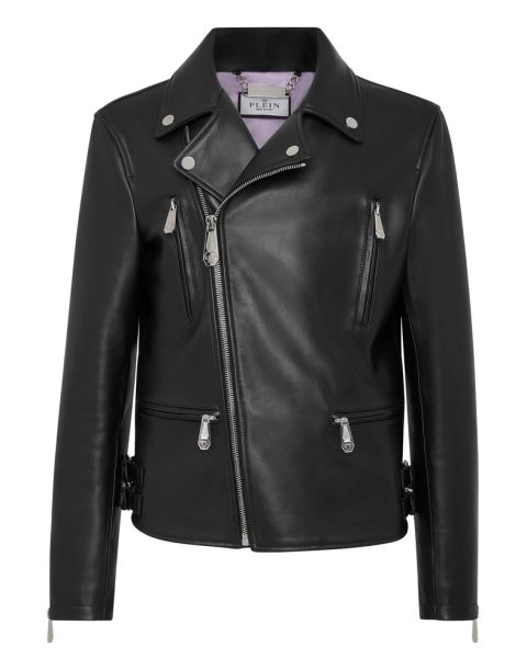 Leather Jacket Gothic Plein 7676511977532