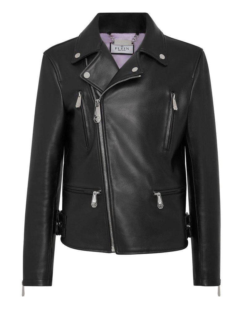 Leather Jacket Gothic Plein 7676511977532