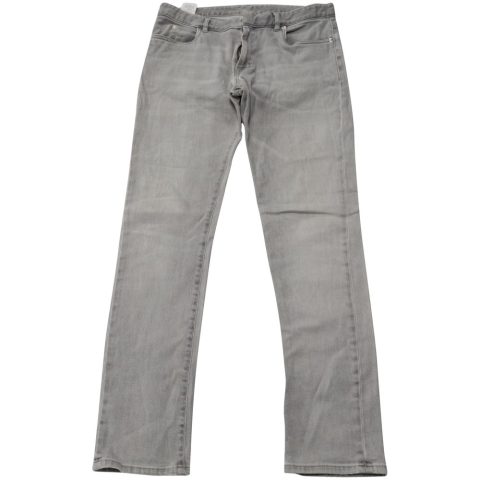 Maison Martin Margiela Slim Fit Jeans in Grey Cotton Denim 7766492807228
