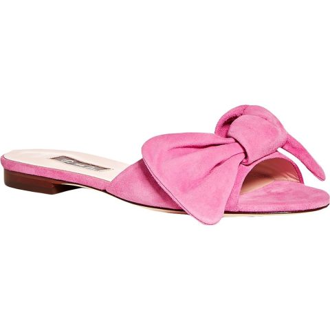 Finn Open Toe Bow Flat Sandals