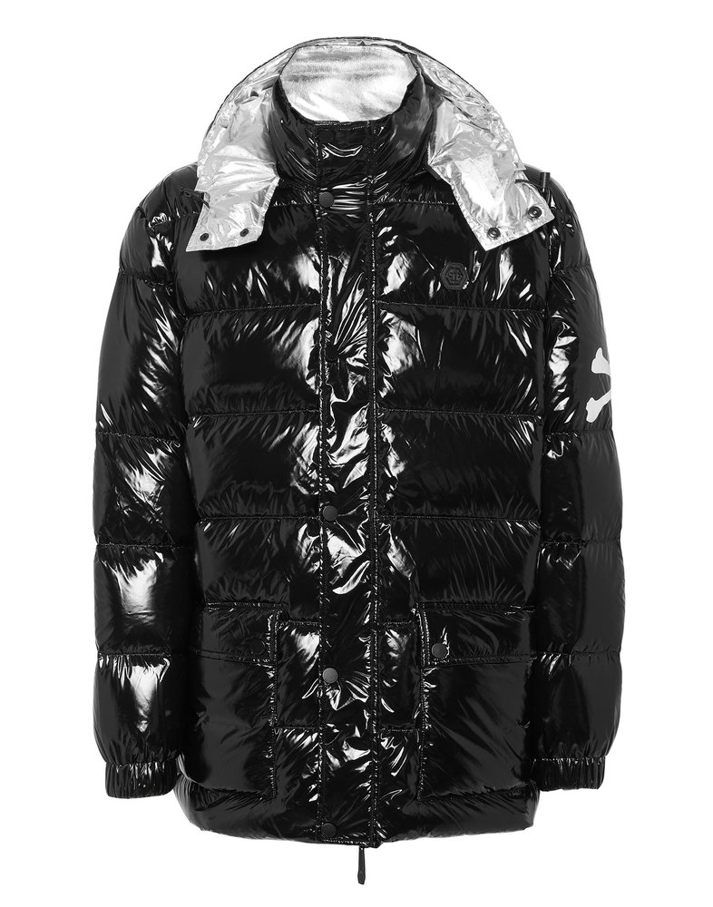Nylon Puffer Jacket Skull&Bones 7676514598972