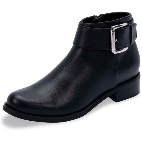 Vega Leather Ankle Booties