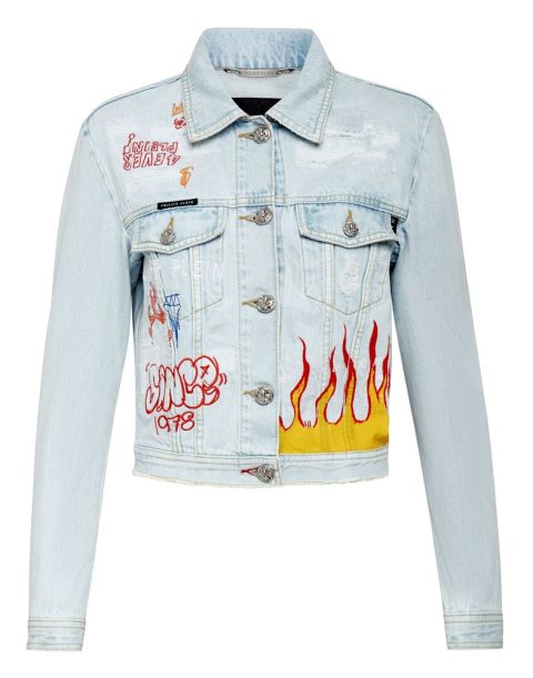 Denim Jacket Graffiti 7676512763964
