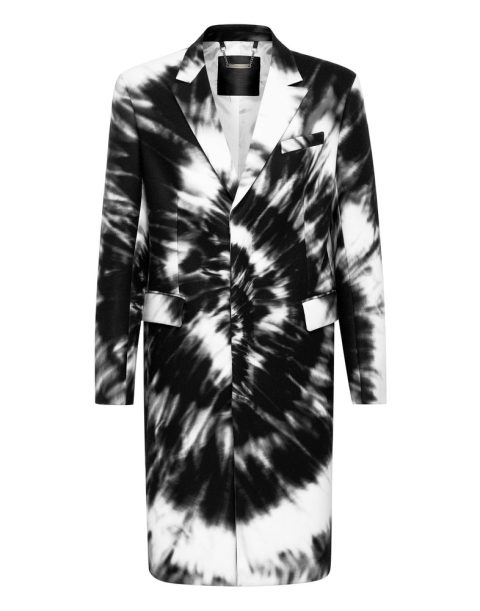 Mohair Coat Long Tie dye 7676512796732